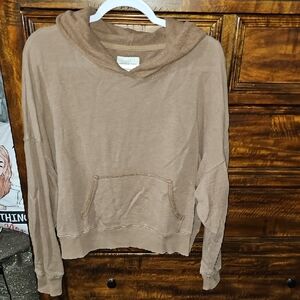 American Eagle Womens Brown Hoodie Sz Small, Great Condition